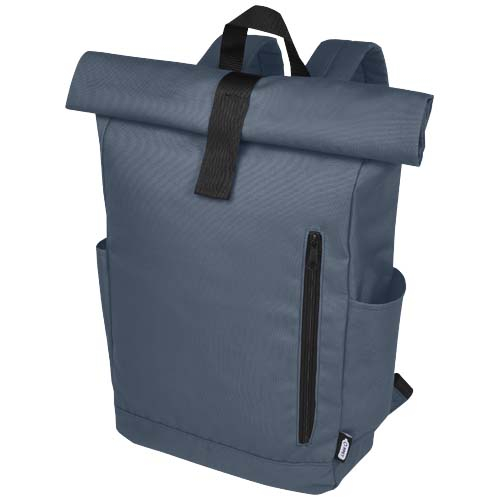 Sac à dos RPET pour ordinateur 15,6" à personnaliser Byron Hale Blue